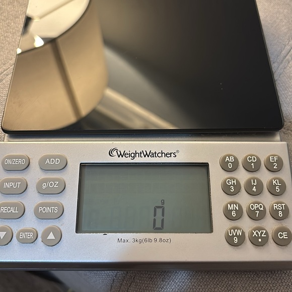 Weight Watchers Electronic Food SCALE w/Points Values Database LARGE DISPLAY - Picture 2 of 5